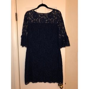 Lauren Ralph Lauren Dresses - Lauren Ralph Lauren Navy Lace 3/4 Sleeve Dress Lauren Ralph Lauren Dresses - Lauren Ralph Lauren Navy Lace 3/4 Sleeve Dress